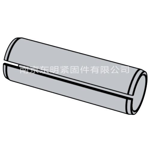 ISO 13337 - 2009 彈性圓柱銷 直槽 輕型